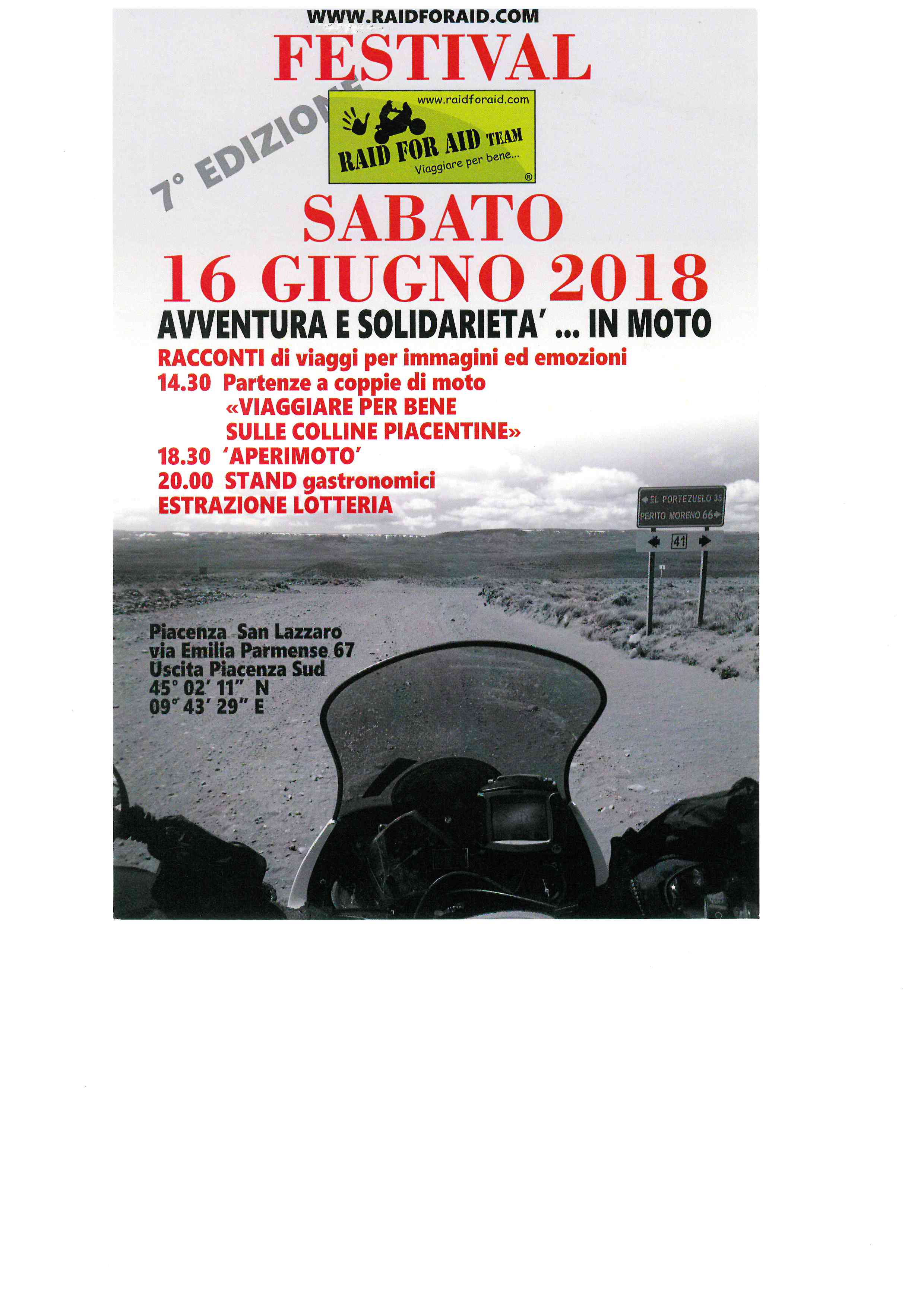 volantino 16 giugno 2018